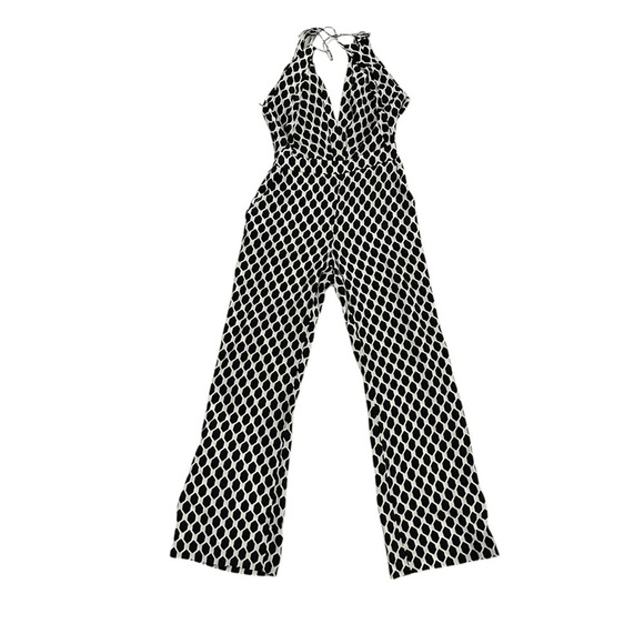 Diane Von Furstenberg Dvf Ireland Halter Jumpsuits Silk Size 0 - Picture 6 of 14